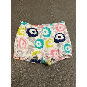 Baby Boden Floral Terry Cloth Shorts 12/18 EIC